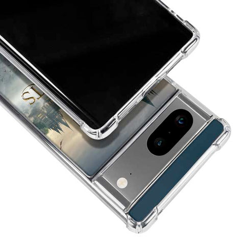 Wizarding World Hogwarts Legacy Main Poster Google Pixel 7a Clear Case